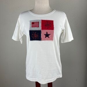 Capacity 4th of July T Shirt Size Petite S EUC